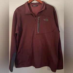 North face 3/4 zip up mens XL